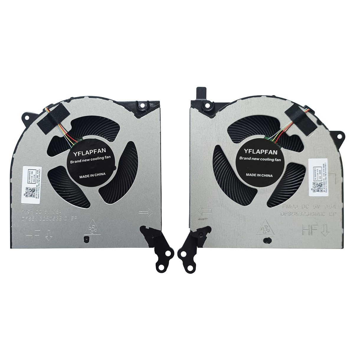 Lenovo Legion 5 15IMH05 15IMH05H CPU GPU クーリングファン 5F10S13917 5F10S13914 DC5V 0.5A 4 線式 高品質 即納可能