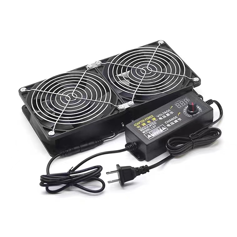 【Delta】12CM 暴力級冷却ファン 110V-220V 直插式 静音 2200 / 強風 3000 / 暴力 7500RPM 可調速 安価・品質優れ・30 日無理由返品・アフターサービス確保-CPUファン販売店