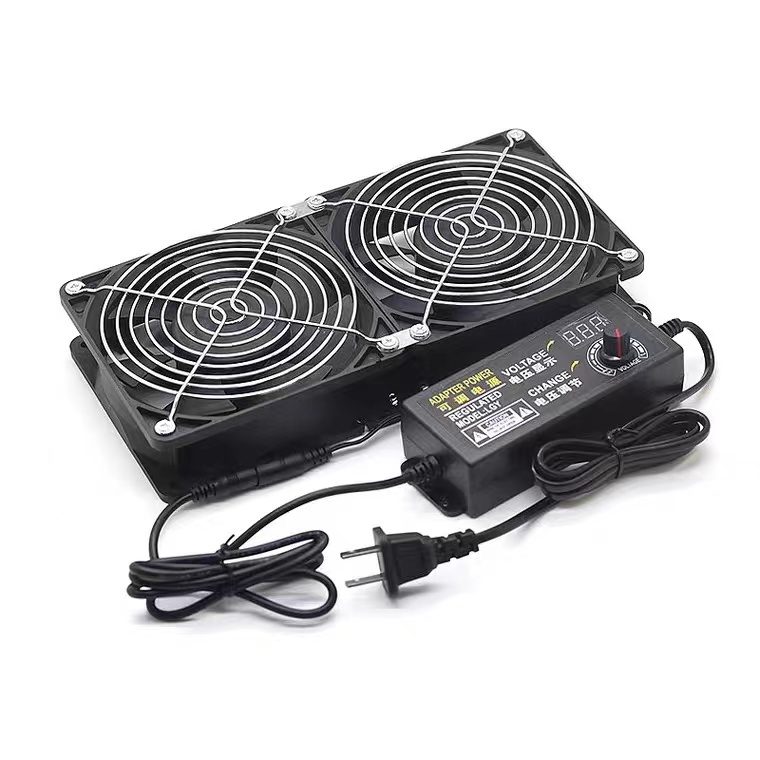 【Delta】12CM 暴力級冷却ファン 110V-220V 直插式 静音 2200 / 強風 3000 / 暴力 7500RPM 可調速 安価・品質優れ・30 日無理由返品・アフターサービス確保-CPUファン販売店