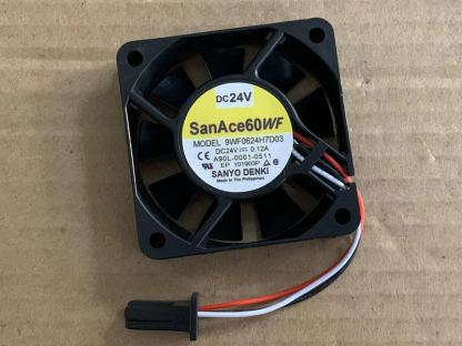 SANYO サーボアンプ用 冷却ファン 9WF0624H7D03 DC24V 0.12A 60×60×15mm Fanuc