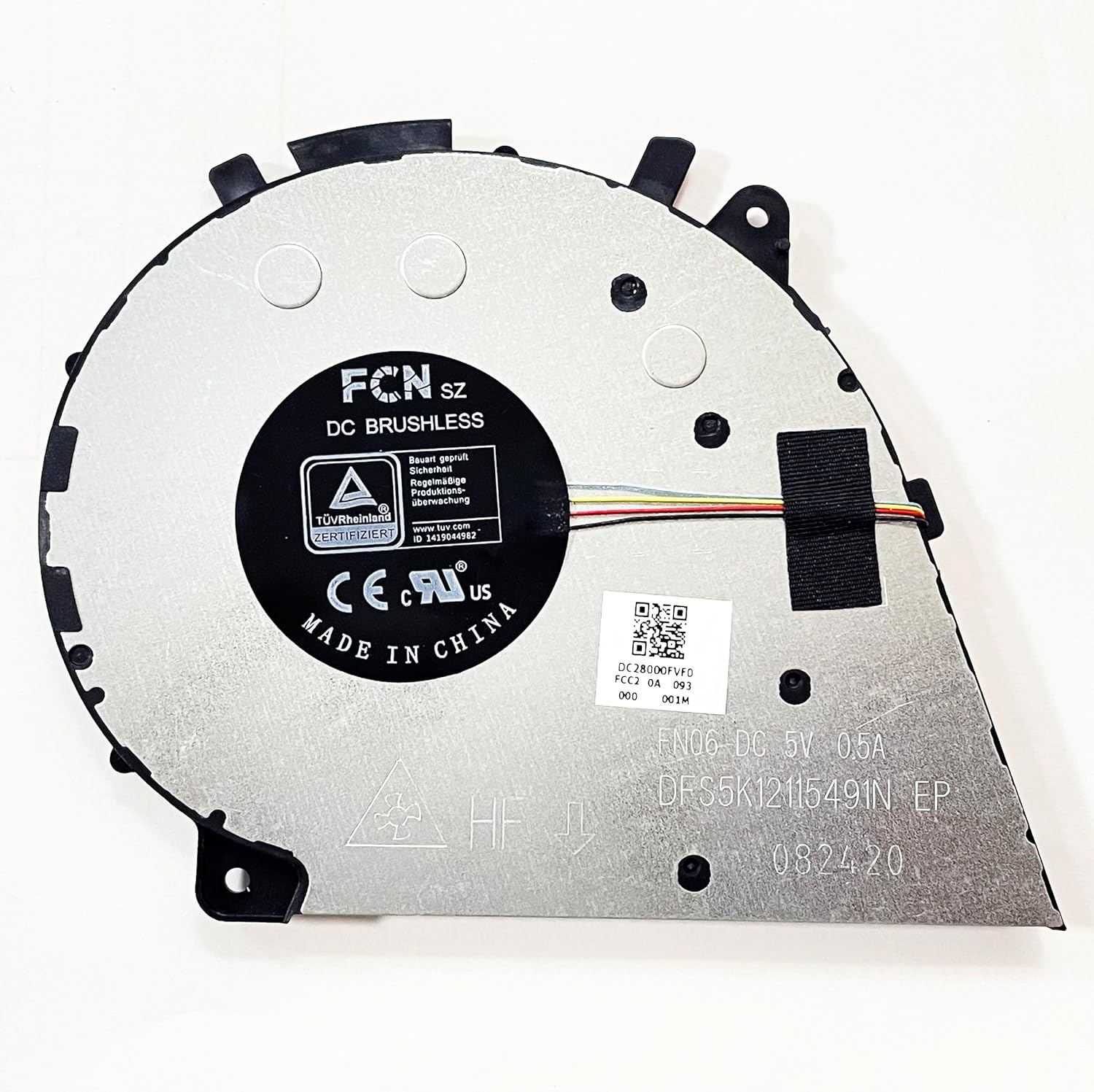 Lenovo Yoga 7i-14 14ITL5 14C 7-14ACN6 CPU クーリングファン Fleshy Leaf 5H40S20144 DC5V 新品 速達-CPUファン販売店