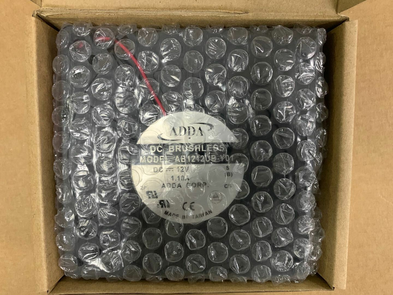 ADDA AB1212UB-Y01 冷却ファン 12V 1.10A 12032 12CM blower 2-Wire 新品 12 ヶ月保証 激安