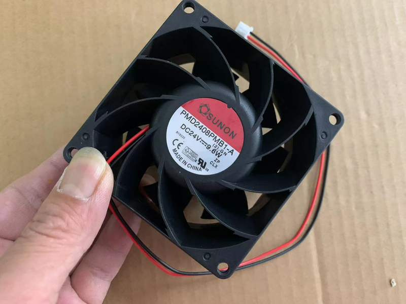 SUNON PMD2408PMB1-A 24V 9.6W 8038 8cm 2 線式 コンバータ冷却ファン