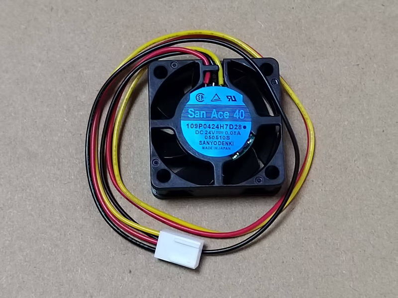 SANYO San Ace 40 109P0424H7D28 24V 0.08A CNC インバータ冷却ファン