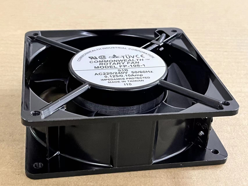 COMMONWEALTH FP-108-1 S1 B 12CM 12038 冷却ファン AC220/240V 新品 12 ヶ月保証 激安​