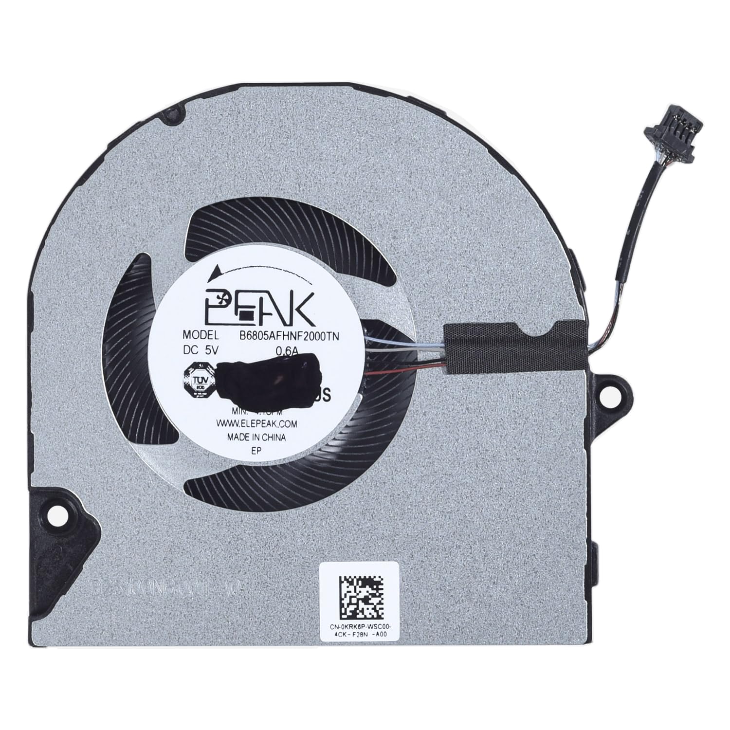 Dell inspiron 14 5410 5415 5418 inspiron 15 5510 5515 5518 2-in-1 シリーズ CPU クーラーファン 0KRK6P 品質保証即納