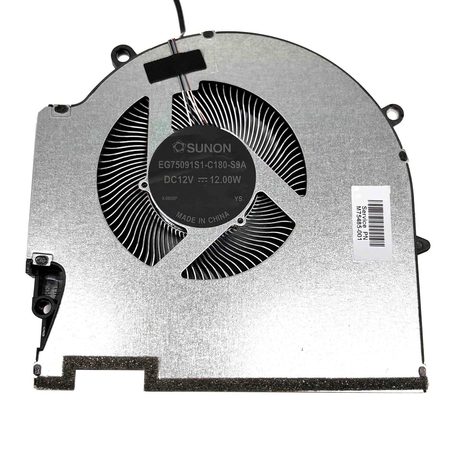 HP OMEN 17-CK/CM CPU+GPU 冷却ファン SUNON M57139-001 DC12V 1A 4-WIRE 高性能散热-CPUファン販売店