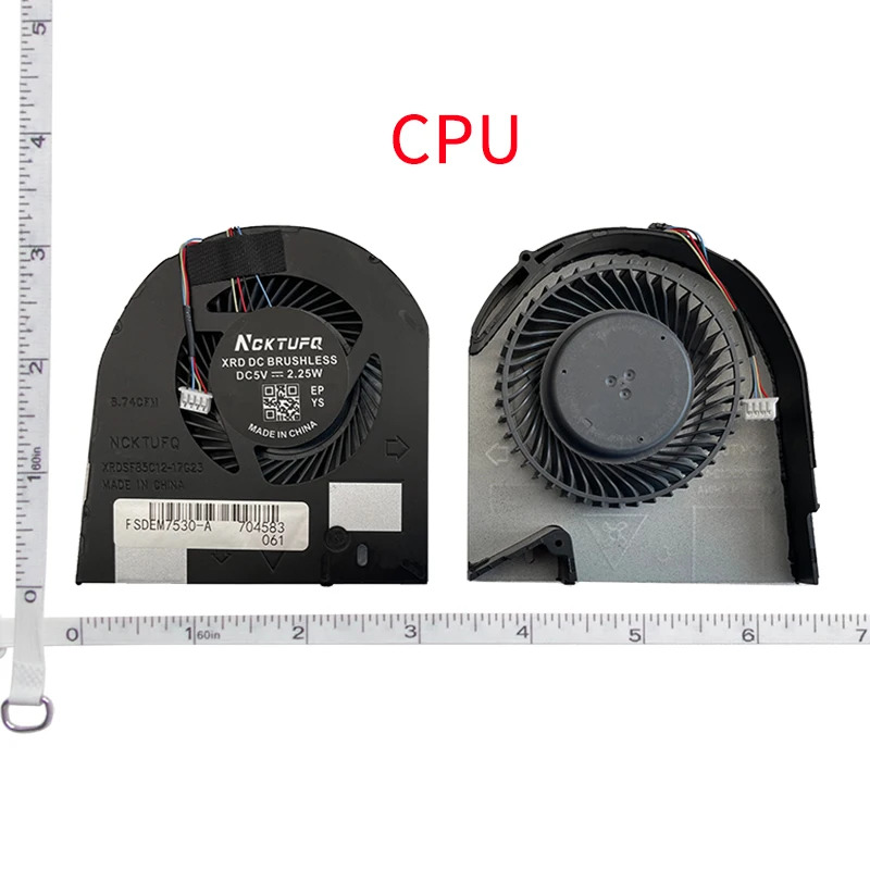 DELL Precision 7530 M7530 7540 M7540 P74F 用 CPU/GPU 冷却ファン 新品 12 ヶ月保証 激安
