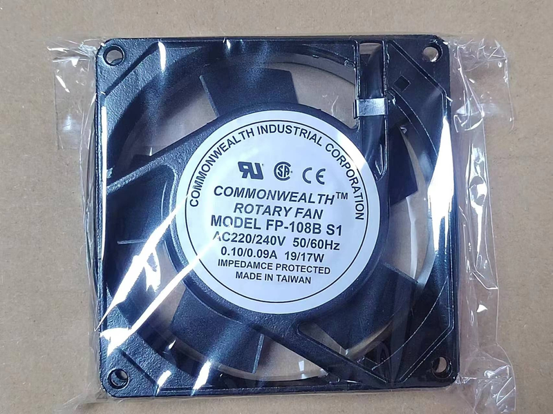 COMMONWEALTH ROTARY FAN FP-108B S1 9CM 9025 冷却ファン AC220/240V 新品 12 ヶ月保証 激安