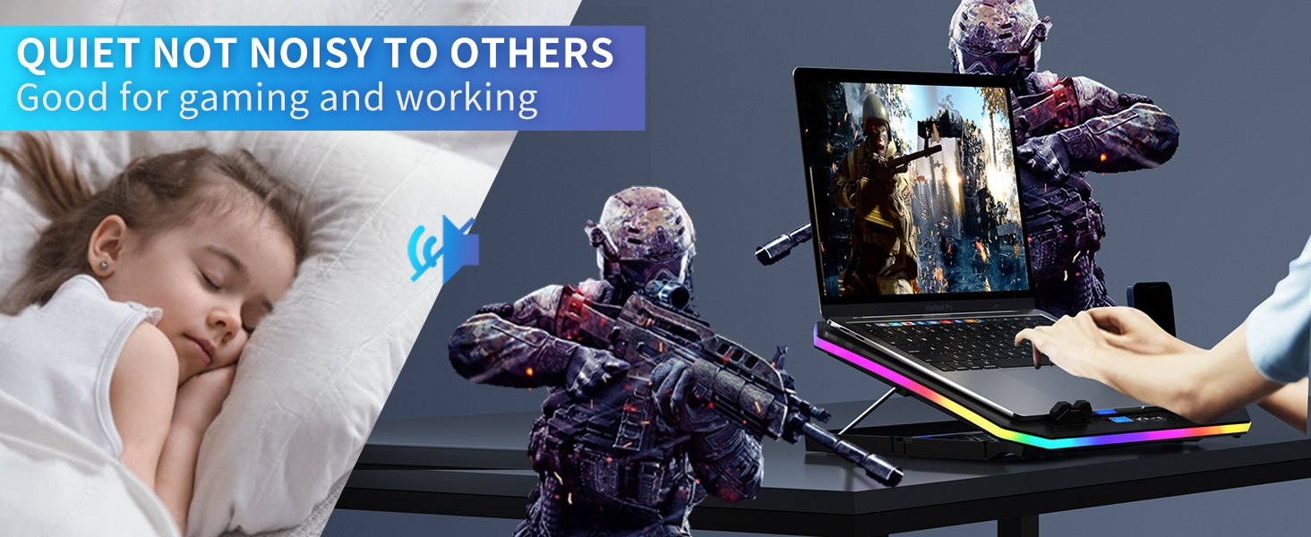 KeiBn laptop Cooler for working and gaming