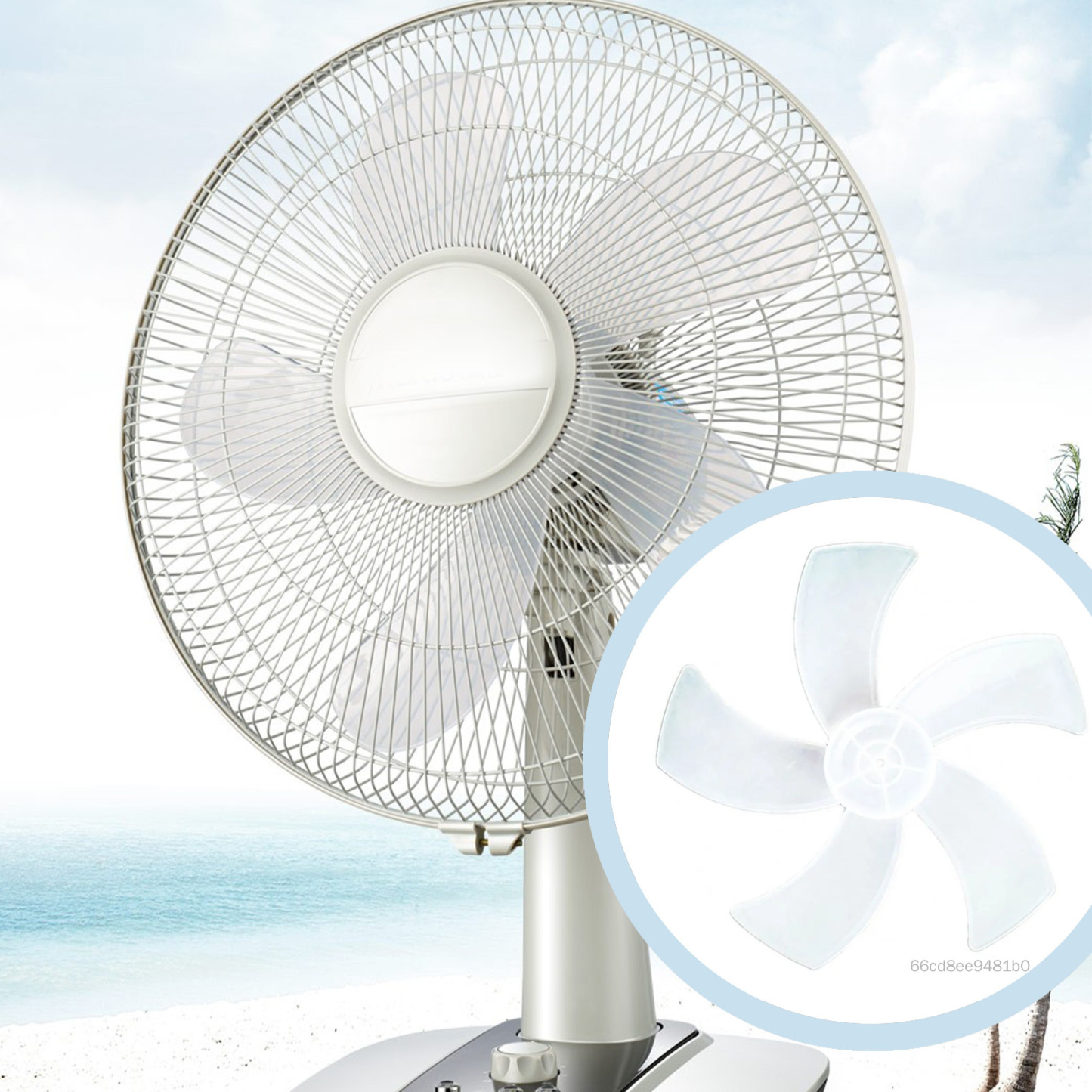 Panasonic 家庭用ファンブレード 35.5cm 互換品 Mugen/Selamat/Elba/Midea 安価・優質・30 日無理由返品