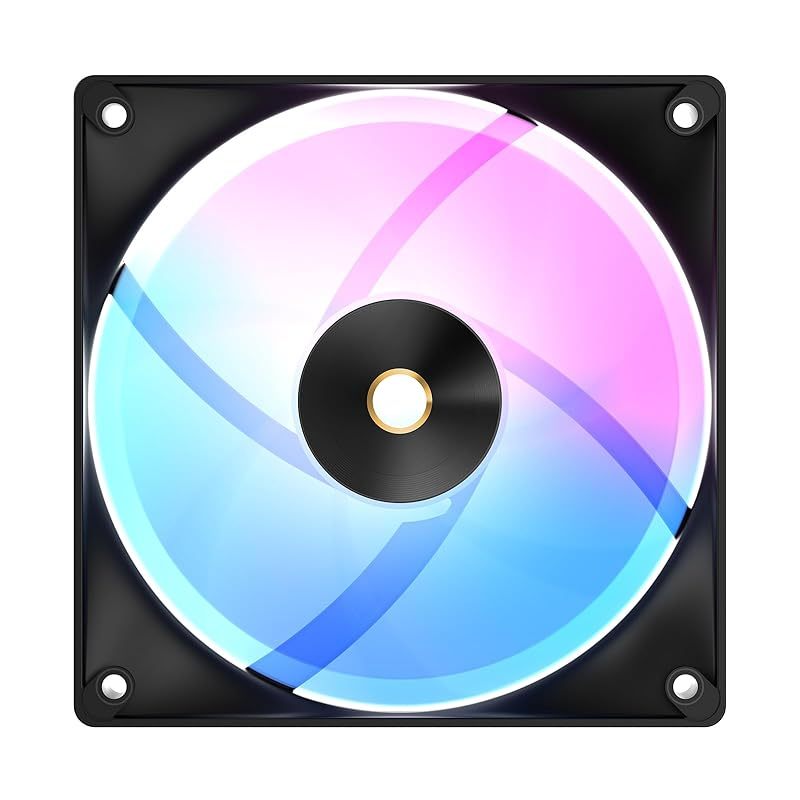 Delta F12 120mm PC ケースファン 4-Pin PWM 制御 低ノイズ 液圧ベアリング 3 個セット 新品 12 ヶ月保証