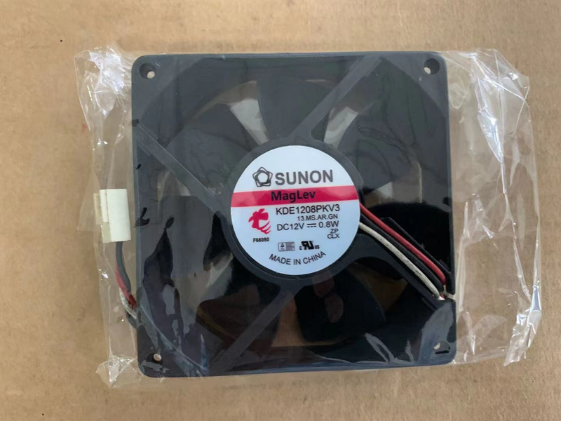 Sunon KDE1208PKV3 13.MS.AR.GN DC12V 0.8W 3-Wire 80×80×20mm サーバー冷却ファン