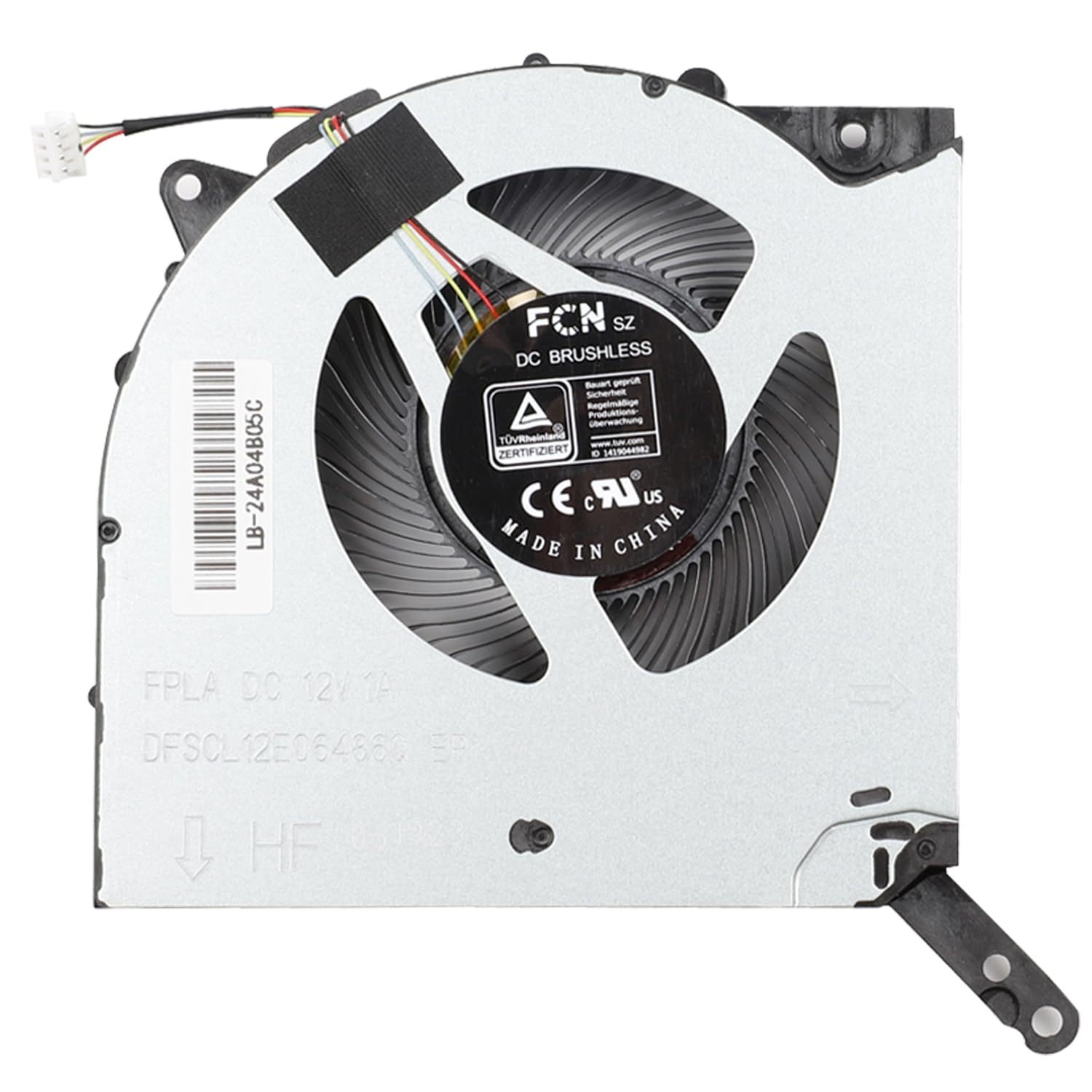 Lenovo Legion Pro 5 16ARH7H 15IAH7H 16IAH7 R9000P Y9000P Gen7 CPU+GPU クーリングファン FCN FPLA DC12V 1A 4 ピン 新品 速達