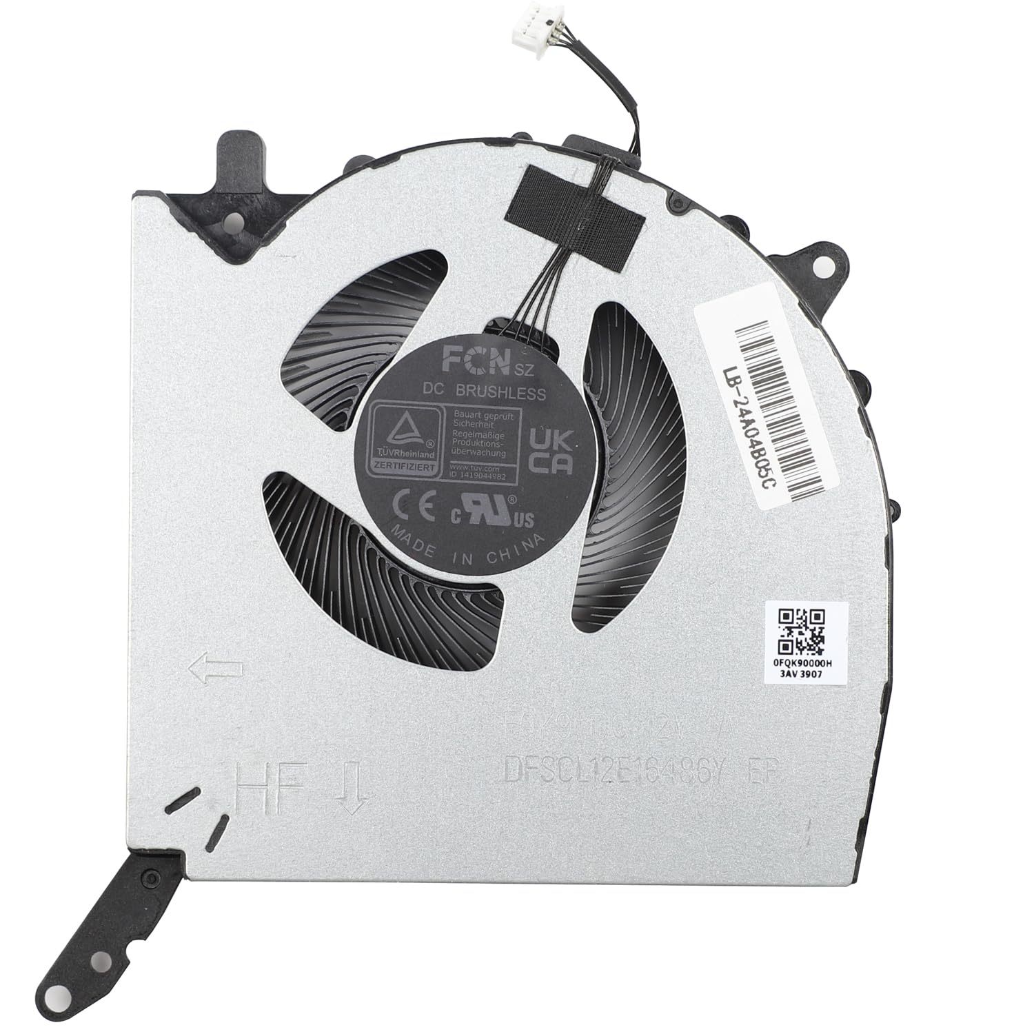 Lenovo Legion Pro 5 2023 R9000P Y9000P CPU+GPU ファン 5H40S20807 5H40S20808 DC12V 1A 4 線式 高効率冷却 静音安定保証