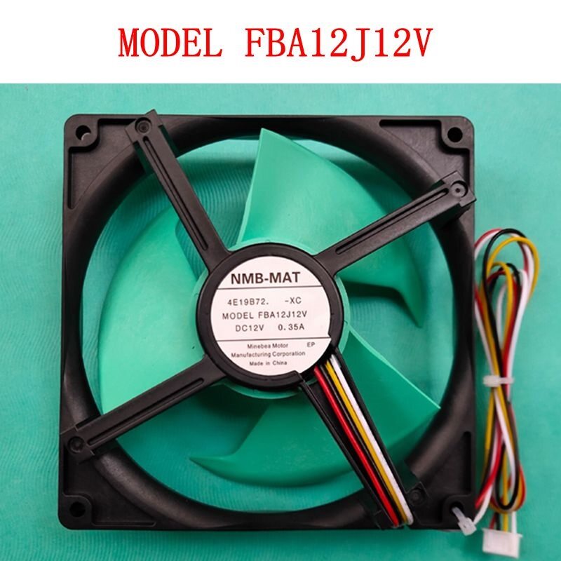 NMB-MAT FBA12J12V 冷蔵庫冷却ファン DC12V 0.35A 4 線式 安価・優質・30 日無理由返品