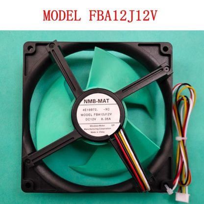 NMB-MAT FBA12J12V 冷蔵庫冷却ファン DC12V 0.35A 4 線式 安価・優質・30 日無理由返品-CPUファン販売店