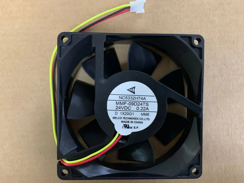 MITSUBISHI NC5332H74A MMF-09D24TS-MM6 90×90×25mm 24V 0.22A ファン 高信頼性 産業
