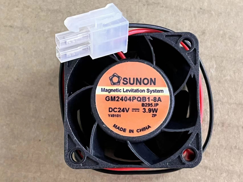 For SUNON GM2404PQB1-8A Server Square Fan DC 24V 3.9W 2pin