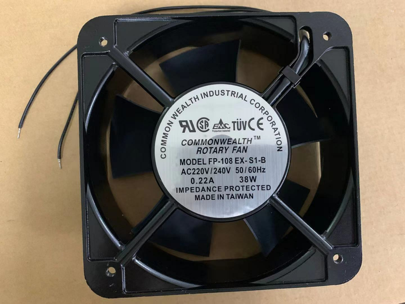 COMMONWEALTH FP-108-EX-S1-B Rotary 冷却ファン AC220/240V  新品 12 ヶ月保証 激安​