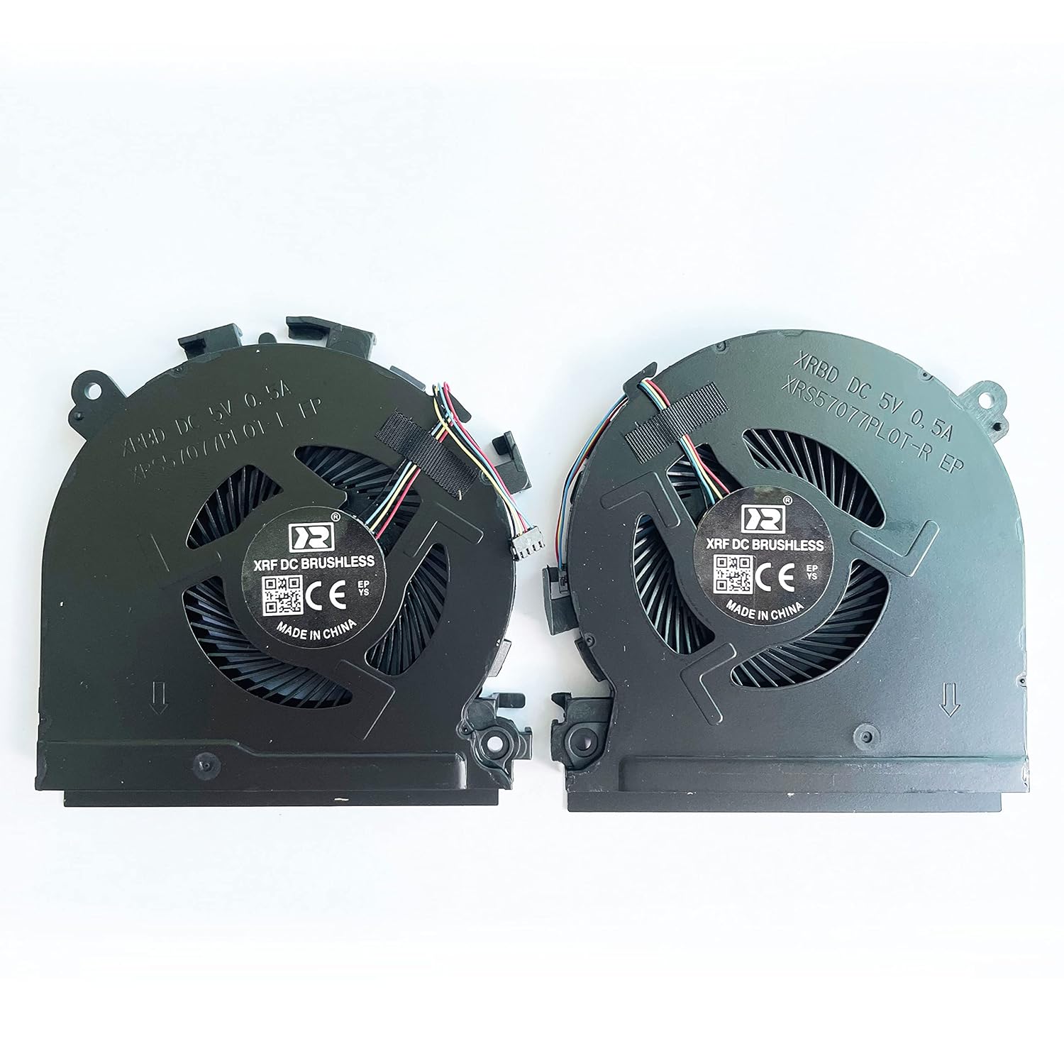 HP Spectre X360 15-CH CPU GPU クーリングファン Fleshy Leaf 2 個セット 15dB 低騒音 高性能交換部品-CPUファン販売店