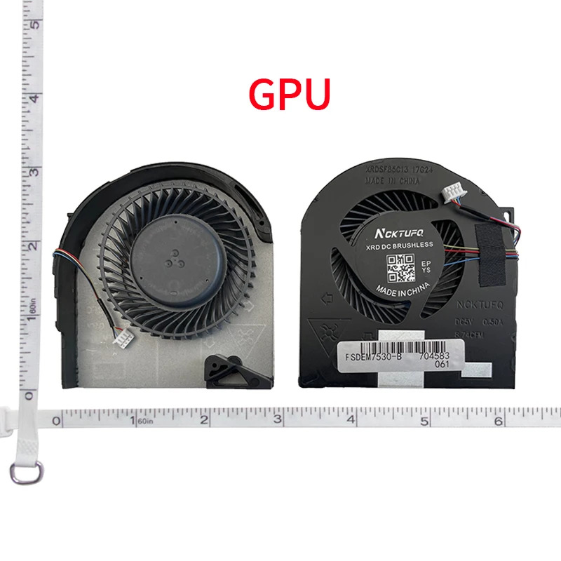 DELL Precision 7530 M7530 7540 M7540 P74F 用 CPU/GPU 冷却ファン 新品 12 ヶ月保証 激安