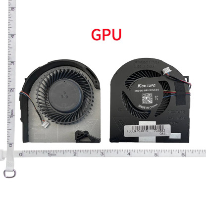 DELL Precision 7530 M7530 7540 M7540 P74F 用 CPU/GPU 冷却ファン 新品 12 ヶ月保証 激安