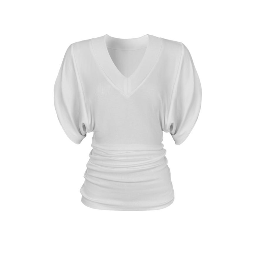 Slouchy Batwing Sleeve Blouse