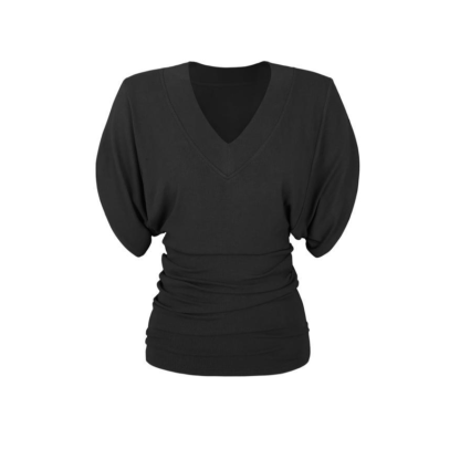 Slouchy Batwing Sleeve Blouse