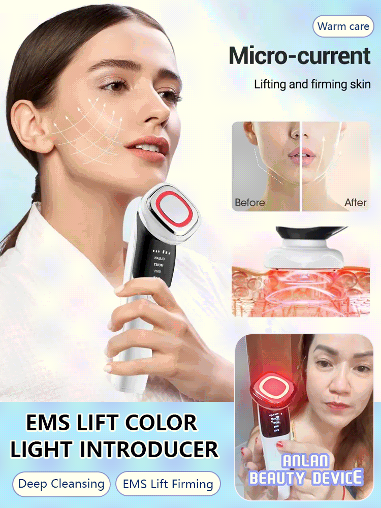 Firming and lifting facial massager