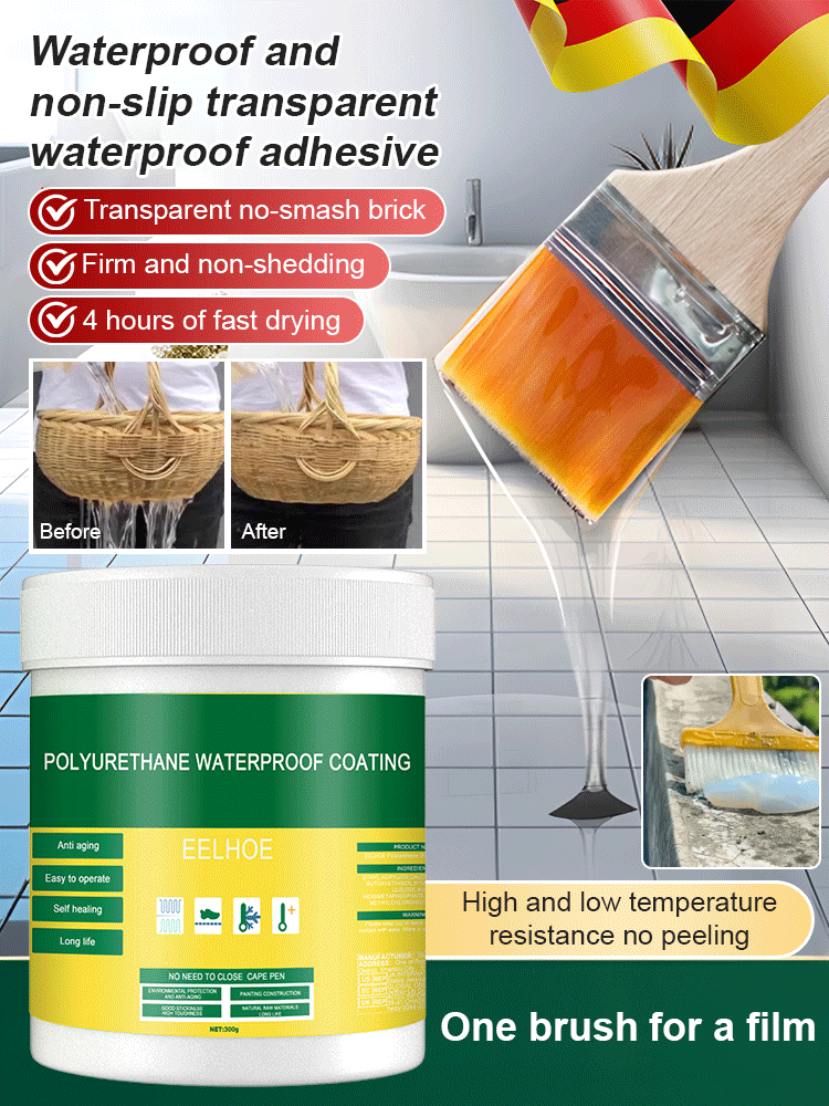 Transparent waterproof artifact