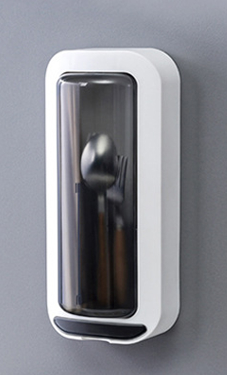 Creative Draining and Oil-Proof Rotating Chopstick Storage Box Rack