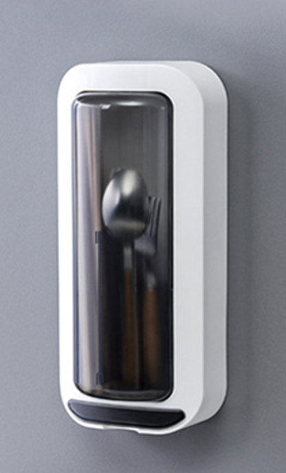 Creative Draining and Oil-Proof Rotating Chopstick Storage Box Rack