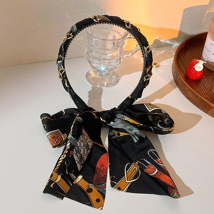 Vintage Bow Ribbon Headband