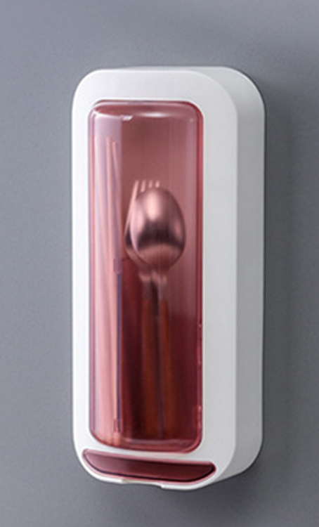 Creative Draining and Oil-Proof Rotating Chopstick Storage Box Rack