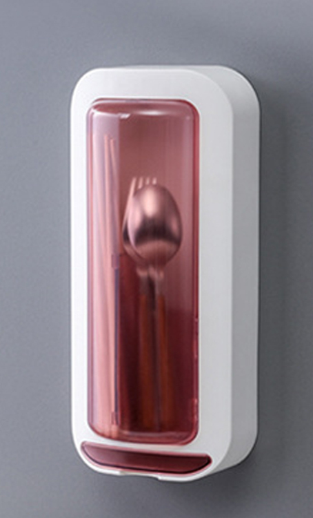 Creative Draining and Oil-Proof Rotating Chopstick Storage Box Rack