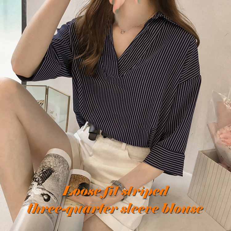 Slim striped shirt