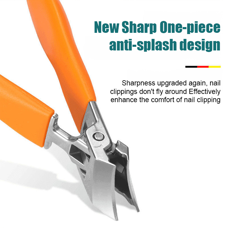 FM [Essential for Ingrown Toenails] Large Angle Anti-Splash Nail Clipper