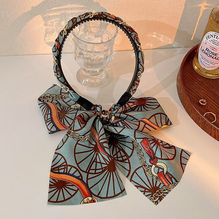 Vintage Bow Ribbon Headband