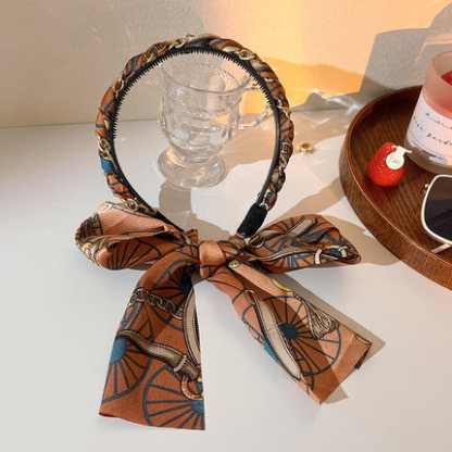 Vintage Bow Ribbon Headband