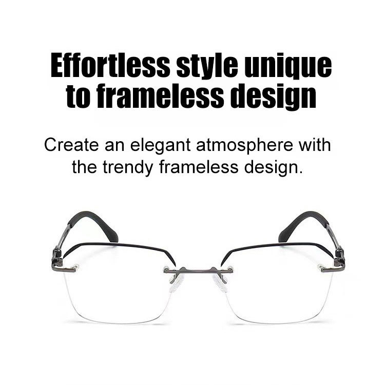 Men's highend antiblue light ultrahigh definition crystal glasses