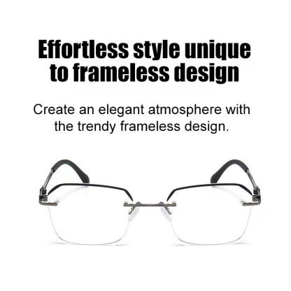 Men's highend antiblue light ultrahigh definition crystal glasses