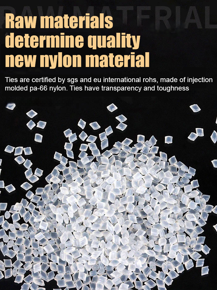 Nylon Universal Cable Tie Buckle Automotive Plastic Fastener