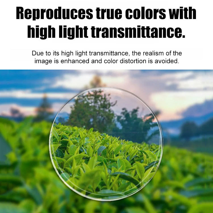 Men's highend antiblue light ultrahigh definition crystal glasses