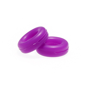 Round silicone glasses non-slip sleeve retainer