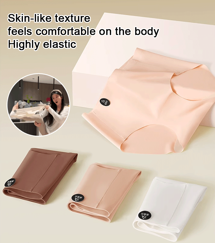 Mulberry Silk Seamless Antibacterial Panties for Woman