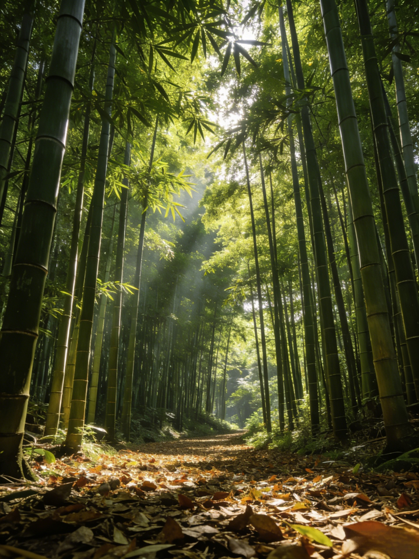 Cold-Resistant and Drought-Tolerant Green Bamboo Seeds for Air Purification