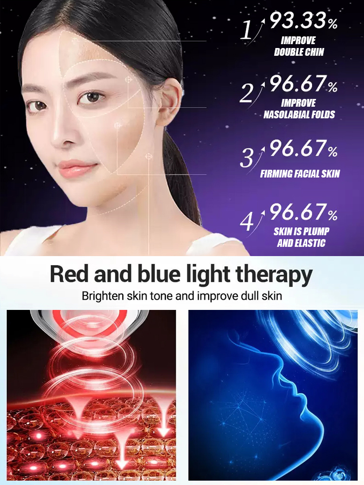 Firming and lifting facial massager