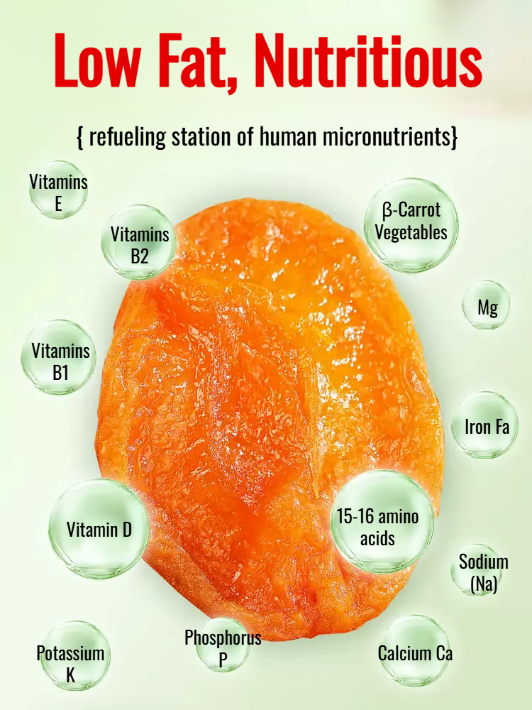 Dried Golden Apricot Natural Farmer's Coreless Apricot Meat Fruit Snacks Candied Fruit Dried Apricot