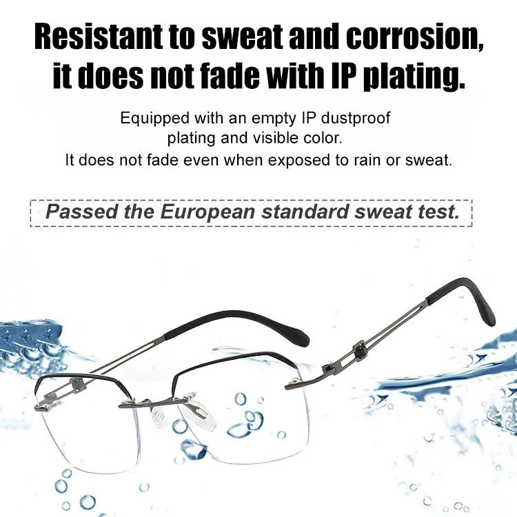 Men's highend antiblue light ultrahigh definition crystal glasses